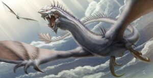 Rating: Safe Score: 0 Tags: ambient_bird ambient_flier ambient_silhouette ambiguous_gender avian back_spikes big_claws bird chasing claws cloud dragon e621 european_mythology feral flying green_tear group hi_res hunting light light_beam long_neck membrane_(anatomy) membranous_wings motion_blur mythological_creature mythological_scalie mythology neck_spikes open_mouth outside predator/prey red_eyes riding scalie sharp_teeth silhouette size_difference sky skyscape spiked_tail spikes spikes_(anatomy) spread_wings sunbeam sunlight tail teeth western_dragon wing_claws wings wyvern User: bunchy7s