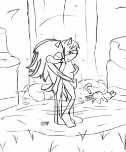Rating: Explicit Score: 0 Tags: amy_rose anthro black_and_white breast_grab breasts chao_(sonic) duo e621 eulipotyphlan feet female from_behind_position hair hand_on_breast hedgehog looking_back male mammal monochrome nature nipples nude outside public question_mark sega sex shadow_the_hedgehog sonic_the_hedgehog_(series) unknown_artist water waterfall wet User: bunchy7s