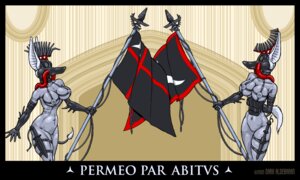 Rating: Questionable Score: 0 Tags: 2003 anthro bad_metadata breasts canid canine canis copyright_symbol cyberpunk dark_aldebaran digital_media_(artwork) duo e621 female flag gas_mask jackal latin_text mammal mask missing_sample nipples symbol symbolism text translated what User: bunchy7s