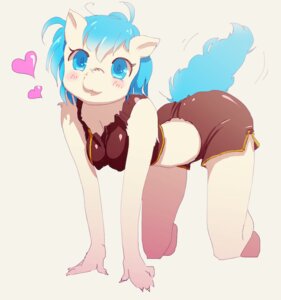 Rating: Questionable Score: 0 Tags: all_fours blue_eyes blue_gale blue_hair bluegale blush e621 equid equine female fur hair horse looking_at_viewer mammal solo unknown_artist white_body white_fur User: bunchy7s