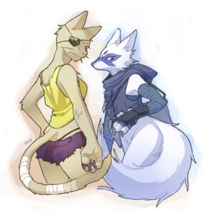 Rating: Safe Score: 0 Tags: alopex anthro arctic_fox canid canine claws crossgender domestic_cat duo e621 eye_patch eyewear felid feline felis female fox male mammal mtf_crossgender old_hob_(tmnt) purple_claws sbis teenage_mutant_ninja_turtles true_fox User: bunchy7s