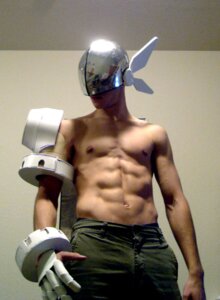Rating: Safe Score: 0 Tags: abs armor bandai_namco bottomwear clothed clothing cosplay digimon digimon_(species) e621 grandfathered_content headgear helmet human justimon male mammal navel nipples not_furry pants real solo topless unknown_artist User: bunchy7s