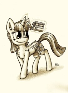 Rating: Safe Score: 0 Tags: 2013 book cutie_mark e621 equid equine feathered_wings feathers female feral friendship_is_magic fur hair hasbro hi_res horn levitation magic mammal monochrome multicolored_hair my_little_pony mythological_creature mythological_equine mythology punkpega solo traditional_media_(artwork) twilight_sparkle_(mlp) two_tone_hair winged_unicorn wings User: bunchy7s