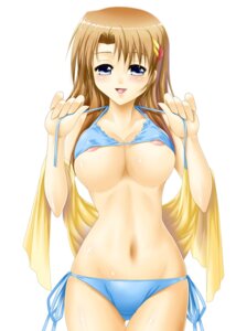 Rating: Questionable Score: 0 Tags: ayato bikini blue_eyes breasts brown_hair female hayate_yagami highres human long_hair lyrical_nanoha mahou_senki_lyrical_nanoha_force rule34 swimsuit towel underboob untied User: bunchy7s