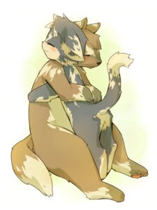 Rating: Safe Score: 0 Tags: 3:4 ambiguous_gender anthro blush cotora domestic_cat duo e621 eyes_closed felid feline felis hug mammal nude raised_tail simple_background sitting size_difference standing tail white_background young young_anthro User: bunchy7s
