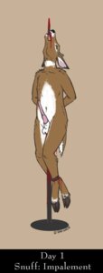 Rating: Explicit Score: 0 Tags: 2011 anatomically_correct anatomically_correct_genitalia anatomically_correct_penis animal_genitalia animal_penis ankles_tied balls bdsm blood blood_from_ass blood_from_mouth blood_in_ass blood_in_mouth blood_on_face blood_on_leg bodily_fluids bondage bound brown_body brown_fur cervine_genitalia cervine_penis death death_erection deer digital_media_(artwork) e621 english_text erection eyes_closed fur fur_markings genitals gore gore_focus grotesque_death hands_behind_back hi_res impalement male male_death mammal markings navel new_world_deer penis pole sadwaffle sheath signature simple_background snuff solo submissive submissive_male tan_background tears text white-tailed_deer white_body white_fur User: bunchy7s