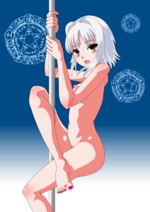 Rating: Questionable Score: 0 Tags: breasts female high_school_dxd kaze_makase koneko_toujou looking_at_viewer nekomata nipples nude pole pole_dancing rule34 short_hair solo white_hair yellow_eyes User: bunchy7s