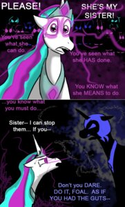 Rating: Safe Score: 0 Tags: comic e621 english_text equid equine female feral friendship_is_magic glowing glowing_eyes hasbro horn horse mammal my_little_pony nightmare_moon_(mlp) pony princess_celestia_(mlp) text unknown_artist User: bunchy7s Rating: Safe Score: 0 Tags: comic e621 english_text equid equine female feral friendship_is_magic glowing glowing_eyes hasbro horn horse mammal my_little_pony nightmare_moon_(mlp) pony princess_celestia_(mlp) text unknown_artist User: bunchy7s