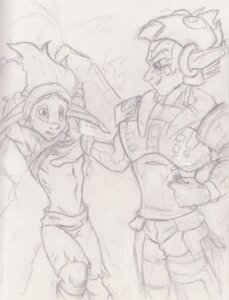 Rating: Questionable Score: 0 Tags: 2boys abs armpits duo erol_(jak_and_daxter) jak_(jak_and_daxter) jak_and_daxter male male_only monochrome muscles muscular muscular_male rule34 shirt_lift sketch traditional_media traditional_media_(artwork) video_games yaoi User: bunchy7s