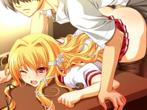 Rating: Explicit Score: 0 Tags: anal bent_over_table blonde_hair blush censored desk doggy_style faceless faceless_male female game_cg hair_intakes long_hair male open_mouth pantyhose pantyhose_pull penis pink_eyes rule34 school_uniform sex sex_from_behind shin_genre_esudere!! skirt skirt_lift source_request suzutaka_mariarose table tied_hair wince yukizuki_chikuba User: bunchy7s