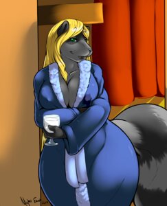 Rating: Questionable Score: 0 Tags: 2014 anthro bathrobe big_breasts biped black_body black_fur black_lips black_nose blonde_hair bodily_fluids breasts clothing container cup curvy_figure digital_media_(artwork) drinking_glass e621 female fur glass glass_container glass_cup green_eyes hair inside lactating lips long_hair looking_at_viewer mammal mature_anthro mature_female milk naomi_rasputin nightfaux procyonid raccoon robe solo standing thick_thighs voluptuous wet wide_hips wine_glass User: bunchy7s Rating: Questionable Score: 0 Tags: 2014 anthro bathrobe big_breasts biped black_body black_fur black_lips black_nose blonde_hair bodily_fluids breasts clothing container cup curvy_figure digital_media_(artwork) drinking_glass e621 female fur glass glass_container glass_cup green_eyes hair inside lactating lips long_hair looking_at_viewer mammal mature_anthro mature_female milk naomi_rasputin nightfaux procyonid raccoon robe solo standing thick_thighs voluptuous wet wide_hips wine_glass User: bunchy7s
