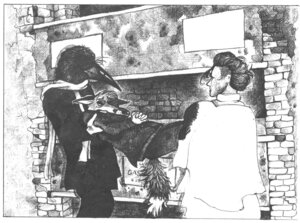 Rating: Safe Score: 0 Tags: anthro avian beak biped bird black_beak black_body black_feathers black_nose canid canine cemetery clasped_hands clothed clothed_anthro clothed_human clothed_male clothing corpse corvid corvus_(genus) countershade_face countershading crow death detailed detailed_background dipstick_tail e621 eyes_closed feathers fluffy fluffy_tail fox front_view fully_clothed fully_clothed_anthro fully_clothed_human fully_clothed_male group hair holding_another human humanoid_hands looking_at_another male mammal markings monochrome oscine passerine pivoted_ears pointy_ears prick_ears rear_view sanssouci scarf slim_anthro slim_male standing tail tail_markings three-quarter_view toony trio whiskers User: bunchy7s