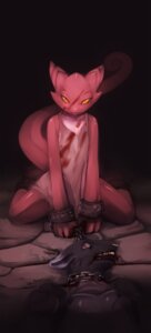Rating: Questionable Score: 0 Tags: anthro blood bodily_fluids breasts chain corpse cuff_(restraint) death digital_media_(artwork) duo e621 female fur gore karma killing non-mammal_breasts pink_body pink_fur restraints revenge ryukyur sakura_(character) scalie shackles slave small_breasts tail violence User: bunchy7s