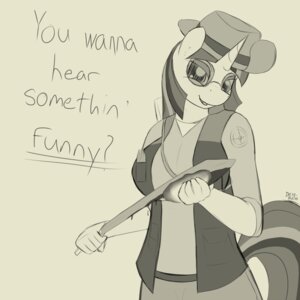 Rating: Safe Score: 0 Tags: 1:1 2013 ammunition anthro anthrofied blood bodily_fluids clothing crossover devs-iratvs dialogue e621 english_text equid equine eyewear female friendship_is_magic fur glasses greyscale hair hasbro hat headgear headwear horn knife kukri looking_at_viewer mammal monochrome my_little_pony mythological_creature mythological_equine mythology rag slouch_hat sniper_(team_fortress_2) solo sunglasses team_fortress_2 text twilight_sparkle_(mlp) unicorn valve valve_corporation User: bunchy7s Rating: Safe Score: 0 Tags: 1:1 2013 ammunition anthro anthrofied blood bodily_fluids clothing crossover devs-iratvs dialogue e621 english_text equid equine eyewear female friendship_is_magic fur glasses greyscale hair hasbro hat headgear headwear horn knife kukri looking_at_viewer mammal monochrome my_little_pony mythological_creature mythological_equine mythology rag slouch_hat sniper_(team_fortress_2) solo sunglasses team_fortress_2 text twilight_sparkle_(mlp) unicorn valve valve_corporation User: bunchy7s