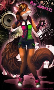 Rating: Safe Score: 0 Tags: accessory anthro blue_eyes bottomwear brown_hair clothing digital_media_(artwork) domestic_ferret e621 female footwear hair hi_res iskra mammal mustelid musteline necktie pawpads paws shaded shirt shoes shorts sneakers solo tail topwear true_musteline weasel User: bunchy7s
