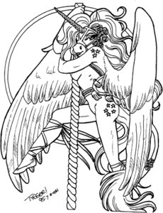 Rating: Questionable Score: 0 Tags: amusement_ride anthro bdsm black_and_white breasts bridle carousel carousel_horse dancing e621 equid equine feathered_wings feathers female horn lia_graf low_res mammal monochrome mythological_creature mythological_equine mythology nude petplay pole pole_dancing ponyplay roleplay saddle solo tail tygger winged_unicorn wings User: bunchy7s