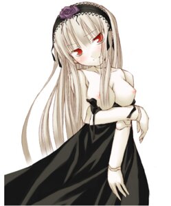 Rating: Explicit Score: 0 Tags: black_dress blush breasts doll doll_joints dress female headwear joints large_breasts long_hair rozen_maiden rule34 suigintou User: bunchy7s