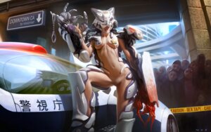 Rating: Explicit Score: 0 Tags: 1girls blood cyborg female handcuffs navel noxizmad nude police police_car pussy realistic rule34 tagme vagina zenra User: bunchy7s