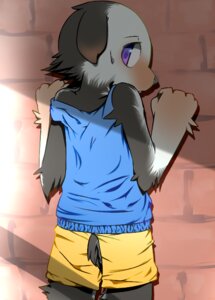 Rating: Questionable Score: 0 Tags: 5_fingers anthro big_head bodily_fluids bottomwear canid canine canis clothed clothing daidai_kiro domestic_dog e621 fingers fully_clothed fur furgonomics grey_body grey_fur grey_nose looking_at_viewer looking_back male mammal off_shoulder purple_eyes rear_view shirt shorts solo sweat sweatdrop tail tail_clothing tank_top topwear white_body white_fur young young_anthro young_male User: bunchy7s Rating: Questionable Score: 0 Tags: 5_fingers anthro big_head bodily_fluids bottomwear canid canine canis clothed clothing daidai_kiro domestic_dog e621 fingers fully_clothed fur furgonomics grey_body grey_fur grey_nose looking_at_viewer looking_back male mammal off_shoulder purple_eyes rear_view shirt shorts solo sweat sweatdrop tail tail_clothing tank_top topwear white_body white_fur young young_anthro young_male User: bunchy7s