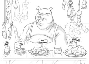 Rating: Explicit Score: 0 Tags: anthro apron butcher clothing corpse death domestic_pig e621 feet flesh foot_fetish fred_tmnt gore greyscale human knife male mammal monochrome nightmare_fuel overweight overweight_male parody paws role_reversal satire solo store suid suine sus_(pig) toes vore User: bunchy7s