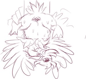 Rating: Explicit Score: 0 Tags: animal_genitalia avian avian_butt beak bird blush bodily_fluids cloaca e621 feathered_wings feathers female feral generation_5_pokemon genital_fluids genitals horizontal_cloaca looking_at_viewer nintendo patohoro pokemon pokemon_(species) simple_background solo swanna sweat upside_down vaginal_fluids white_background wings User: bunchy7s