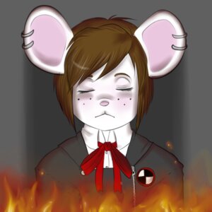 Rating: Safe Score: 0 Tags: 1:1 blush clothing connie-may_(blancmark) e621 ear_piercing eyes_closed female fire freckles house_mouse mammal mouse murid murine piercing rodent school_uniform solo uniform whaleosaur User: bunchy7s