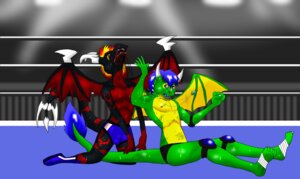 Rating: Questionable Score: 0 Tags: angry anthro bandage blood blue_eyes blue_hair bodily_fluids boots bulge claws clothed clothing dragon duo e621 fight fighting_ring footwear fur furred_dragon furred_scalie hair hi_res hunter-husky jewelry kneeling looking_back lorenz_(freakyy-dragon) male male/male membrane_(anatomy) membranous_wings multicolored_hair mythological_creature mythological_scalie mythology necklace open_mouth pendant red_the_dragon scalie shoes sitting sweat tail toe_claws topless two_tone_hair wings wrestler wrestling User: bunchy7s