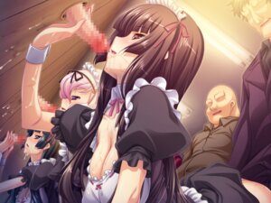 Rating: Explicit Score: 0 Tags: breasts censored cleavage cum cum_on_body cum_on_breasts cum_on_upper_body facial female from_behind game_cg glory_hole liquid liquid_(company) long_hair maid male penis rule34 saint_lady_gakuen sex spitroast User: bunchy7s