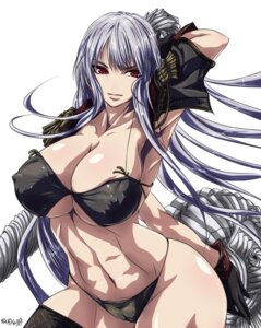 Rating: Questionable Score: 0 Tags: bikini black_bra black_panties bra breasts cleavage detached_sleeves erect_nipples female gloves hips large_breasts lingerie long_hair madhatter_hello midriff muscles nipples panties purple_hair red_eyes red_hair rule34 selvaria_bles stockings swimsuit thighhighs underboob underwear valkyria_chronicles valkyria_chronicles_1 white_hair wide_hips User: bunchy7s