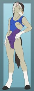 Rating: Explicit Score: 0 Tags: anthro biped bodily_fluids bulge clothed clothing e621 equid equine genital_fluids hi_res holly_marie_ogburn hooves horse looking_at_viewer male mammal one-piece_swimsuit pose precum sideless_swimsuit solo standing swimwear tail wet wet_clothing User: bunchy7s