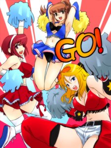 Rating: Questionable Score: 0 Tags: 3girls agent_starr amemiya_sayaka ass blonde_hair blue_eyes breasts brown_eyes brown_hair chaps cheerleader cleavage crossover elbow_gloves elite_beat_agents elite_beat_divas eyewear_on_head female gloves hairband large_breasts michael_f91 midriff multiple_females multiple_girls osu!_tatakae!_ouendan panties pom_poms ponytail red_eyes red_hair rin_shirosaki rule34 sayaka_amemiya shirosaki_rin skirt smile sunglasses sunglasses_on_head thighhighs tied_hair underwear upskirt zettai_ryouiki User: bunchy7s