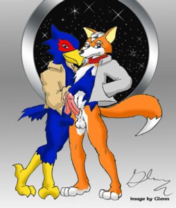 Rating: Explicit Score: 0 Tags: anthro avian bird bottomless canine clothes color falco_lombardi fox fox_mccloud fur furry furry_only gay glenn indoors interspecies male male_only multiple_males no_humans pheasant rule34 star_fox tagme yaoi User: bunchy7s