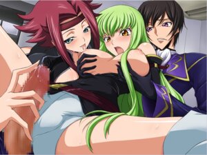 Rating: Explicit Score: 0 Tags: 2girls aquamu blush breast_grab breast_lick breast_licking breasts brown_eyes brown_hair c.c. censored code_geass female foreplay green_eyes green_hair group_sex handjob headband human kallen_stadtfeld lelouch_lamperouge licking long_hair male multiple_females multiple_girls open_mouth penis precum purple_eyes red_hair rule34 saliva sex short_hair short_shorts shorts smile spread_legs straight sweat thighhighs threesome tongue yamagarasu yellow_eyes User: bunchy7s