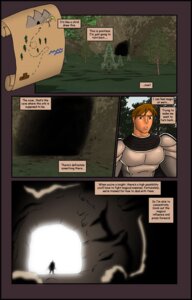 Rating: Safe Score: 0 Tags: armor brown_hair cape cave cavern clothing comic dialogue dreamweaver4121 e621 english_text facial_hair hair hi_res human knight male mammal map matthewbrandon plant silhouette text tree warrior User: bunchy7s