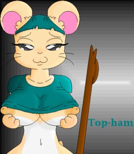 Rating: Explicit Score: 0 Tags: anthro breasts clothing female female_only front_view hamster hamtaro_(series) nipples roy_mccloud rule34 solo tagme toony top-ham User: bunchy7s
