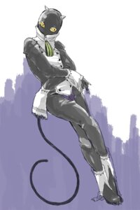 Rating: Safe Score: 0 Tags: 2:3 anthro atlus clothed clothing e621 european_mythology felid greek_mythology helios_(megami_tensei) male mammal mask megami_tensei mythology sega shirt_cuffs solo suit tail unknown_artist User: bunchy7s