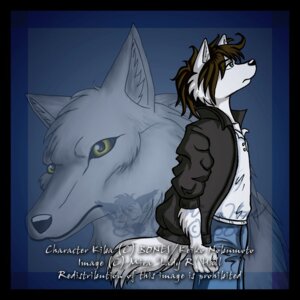 Rating: Safe Score: 0 Tags: 1:1 2006 anthro anthrofied biped black_border black_nose black_sclera blue_background blue_eyes border bottomwear brown_hair canid canine canis clothed clothing collared_shirt e621 fist frown fully_clothed fur hair inner_ear_fluff jacket kiba_(wolf's_rain) male mammal mira_hall mythological_canine mythological_creature mythology pants polo_shirt shirt short_hair side_view simple_background solo standing tail topwear tuft watermark werecanid werecanine werecreature werewolf white_body white_fur wolf wolf's_rain yellow_eyes User: bunchy7s