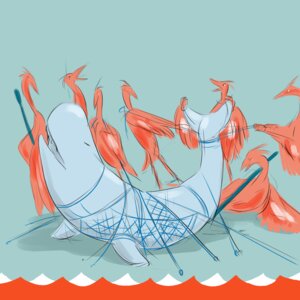 Rating: Questionable Score: 0 Tags: 1:1 ajsheedra aquatic avian bdsm beak bird bondage bound cetacean digital_drawing_(artwork) digital_media_(artwork) e621 fail_whale feral group male mammal net nude sketch trapped_in_net twitter water whale User: bunchy7s