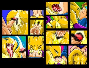 Rating: Explicit Score: 0 Tags: anthro bandai_namco black_sclera bodily_fluids breasts canid canine claws clothing comic cum digimon digimon_(species) digiphilia duo e621 erection female fluffy fluffy_tail fur genital_fluids genitals gloves handwear human human_on_anthro humanoid_genitalia humanoid_penis interspecies male male/female mammal nipples open_mouth penis renamon sex tail unknown_artist vulva white_body white_fur yellow_body yellow_fur User: bunchy7s