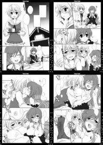 Rating: Questionable Score: 0 Tags: blush breast_sucking breasts comic female hijiri_byakuren kissing long_hair monochrome multiple_females multiple_girls nakayama_miyuki nimame rule34 sample short_hair toramaru_shou touhou yuri User: bunchy7s