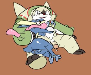 Rating: Explicit Score: 0 Tags: 2014 after_sex amphibian anthro anus backsack balls barefoot bodily_fluids butt chesnaught claws cum cum_in_ass cum_inside cum_on_anus cum_on_butt cum_on_ground cum_string duo e621 erection feet foreskin generation_6_pokemon genital_fluids genitals greninja half-closed_eyes humanoid_genitalia humanoid_penis larger_male looking_away looking_up lying machv99 male male/male membrane_(anatomy) narrowed_eyes ninja nintendo nude on_ground on_side open_mouth orgasm penis pokemon pokemon_(species) presenting presenting_hindquarters retracted_foreskin sitting size_difference smaller_male spikes spread_legs spreading toe_claws toes tongue tongue_out warrior webbed_feet webbed_hands User: bunchy7s