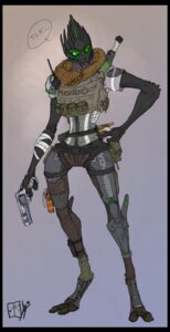Rating: Safe Score: 0 Tags: alien ambiguous_gender armor bioware black_border blade border claws clothing digitigrade e621 electronic_arts english_text front_view full-length_portrait glowing glowing_eyes gradient_background green_eyes gun handgun hi_res humanoid kerchief knife leather lethal_doors long_legs mass_effect military neckerchief neckwear not_furry portrait ranged_weapon revolver shemagh simple_background solo text topwear turian vest weapon User: bunchy7s