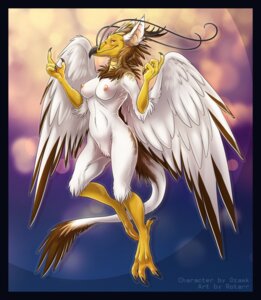 Rating: Questionable Score: 0 Tags: 2013 accipitrid accipitriform anthro asian_mythology avian beak bird black_border border breasts brown_hair claws dragon e621 east_asian_mythology eastern_dragon egyptian_vulture eva_(ozawk) feathered_dragon feathered_scalie feathered_wings feathers female flying fur hair hi_res hybrid looking_at_viewer mythological_creature mythological_scalie mythology nipples non-mammal_breasts non-mammal_nipples nude old_world_vulture rotarr scalie solo tail vulture whiskers white_body white_feathers white_fur wings User: bunchy7s