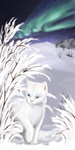 Rating: Safe Score: 0 Tags: :< ambiguous_gender arctic aurora_(phenomenon) closed_frown digital_media_(artwork) digital_painting_(artwork) domestic_cat e621 felid feline felis feral front_view frown fur half-length_portrait imiak landscape light_theme mammal mountain mouth_closed outside painting_(artwork) portrait quadruped scenery_porn sky snow solo standing white_body white_fur winter User: bunchy7s