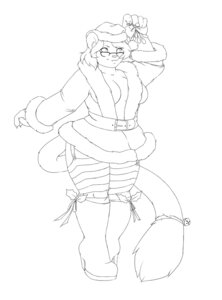 Rating: Questionable Score: 0 Tags: anthro bell belt biped black_and_white boots breasts christmas clothing costume dior dress e621 eyewear felid female footwear glasses hat headgear headwear high_heeled_boots high_heels holidays holly_(plant) kissing_bough legwear mammal mistletoe monochrome overweight overweight_anthro overweight_female plant shoes slightly_chubby solo standing stockings tail tamarik wide_hips User: bunchy7s