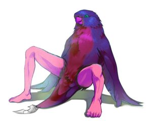 Rating: Questionable Score: 0 Tags: 5:4 ambiguous_gender avian beak e621 feathered_wings feathers simple_background solo spread_legs spreading unknown_artist what white_background wings User: bunchy7s