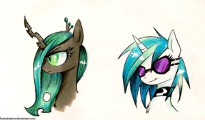 Rating: Safe Score: 0 Tags: arthropod blue_eyes changeling_(mlp) collar duo e621 equid equine eyewear female foxinshadow friendship_is_magic glasses green_eyes hair hasbro hole_(anatomy) horn long_hair mammal my_little_pony mythological_creature mythological_equine mythology queen_chrysalis_(mlp) simple_background sunglasses text unicorn url vinyl_scratch_(mlp) white_background User: bunchy7s
