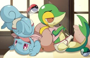 Rating: Questionable Score: 0 Tags: absurd_res bed belly blue_body blue_skin blush blush_lines bulge clothing conditional_dnp duo e621 freckled_belly freckled_face freckles furniture generation_1_pokemon generation_5_pokemon green_pokeball hi_res knife male nintendo open_mouth pillow pink_eyes pokeball pokemon pokemon_(species) red_eyes shell-less snivy squirtle standard_pokeball tail tongue tricksta underwear upside_down User: bunchy7s