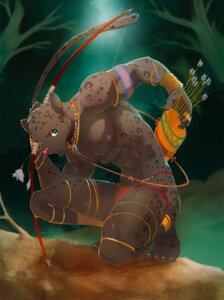 Rating: Safe Score: 0 Tags: abs anthro arrow_(weapon) athletic athletic_anthro athletic_male beads biceps biped black_body black_fur bottomwear bow_(weapon) bulge claws clothed clothing crouching e621 ear_piercing felid fur green_eyes grey_body grey_fur holding_object holding_weapon kneeling kurokawasudou leopard loincloth looking_at_viewer male mammal markings melanistic muscular muscular_anthro muscular_male nipples pantherine pecs piercing pink_nose pose quiver_(object) ranged_weapon solo spots tailless topless tribal weapon zeis_montero User: bunchy7s
