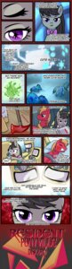 Rating: Safe Score: 0 Tags: 2011 absurd_res big_macintosh_(mlp) black_hair bow_(feature) bow_tie capcom comic crossover cutie_mark e621 earth_pony english_text equid equine female feral friendship_is_magic green_eyes hair hasbro hi_res horse long_hair madmax male mammal my_little_pony octavia_(mlp) parody pony purple_eyes quadruped resident_evil speech_bubble tail text User: bunchy7s